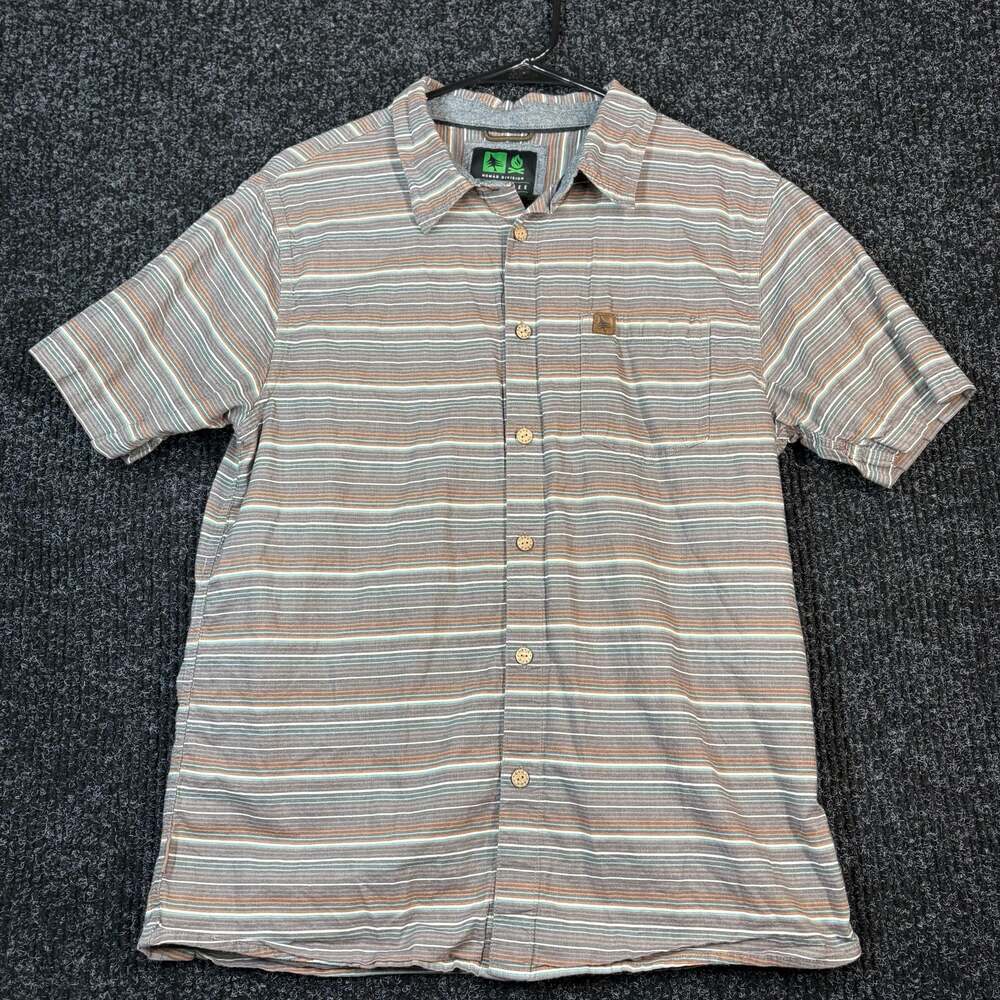 HippyTree Nomad Division Montauk Striped Short Sleeve Woven Shirt